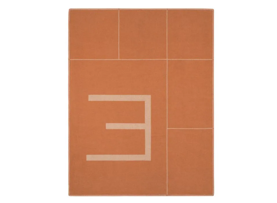 Throw 'Rhoda'  Orange