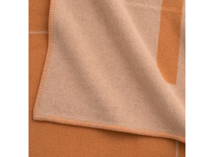 Throw 'Rhoda'  Orange
