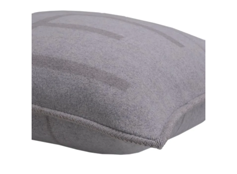 Pillow ‘Rhoda'- L - Grey