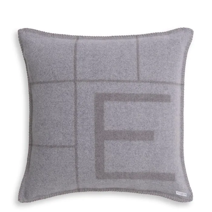 EICHHOLTZ pillow ‘Rhoda' - S - Grey - Wilhelmina Designs USA