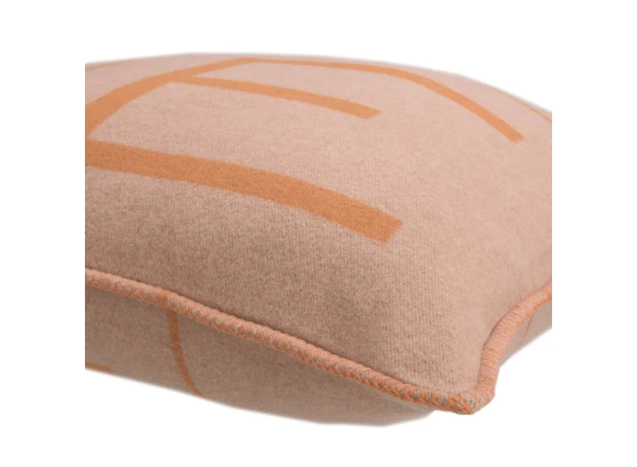 Pillow ‘Rhoda'- L - Orange