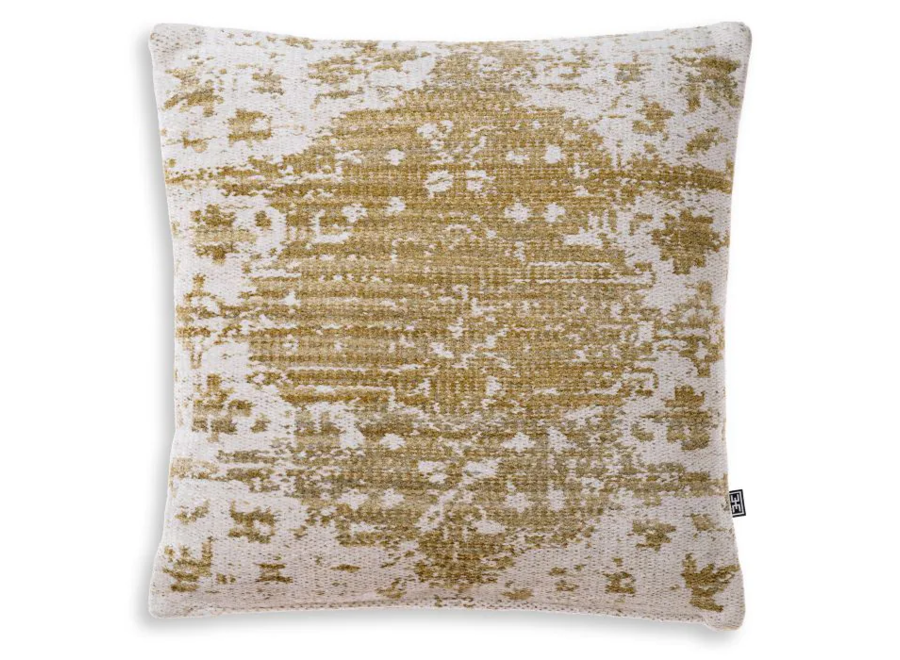 Pillow ‘Serene' - Ivory/Green