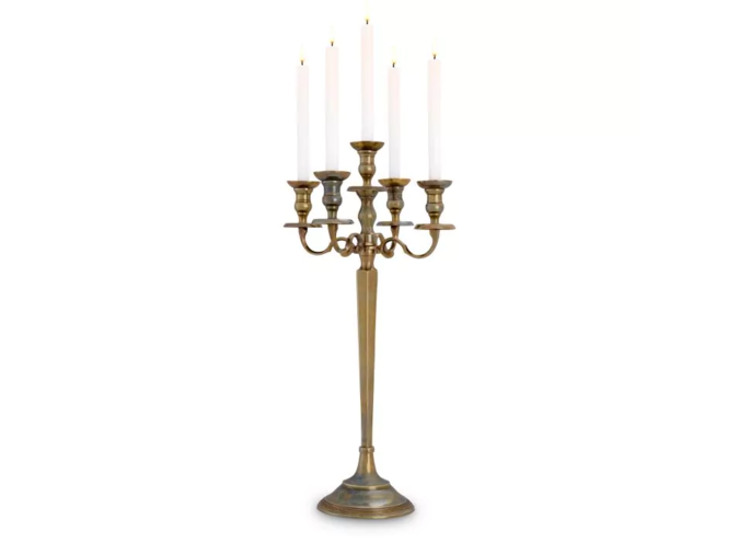 Candle holder Amarillo - Brass