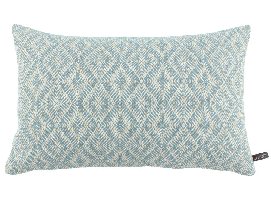 Outdoor Pillow Kisa W|Exclusives Iced Blue