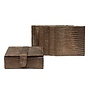 Coasters 'Doukas' Bronze - Set of 6