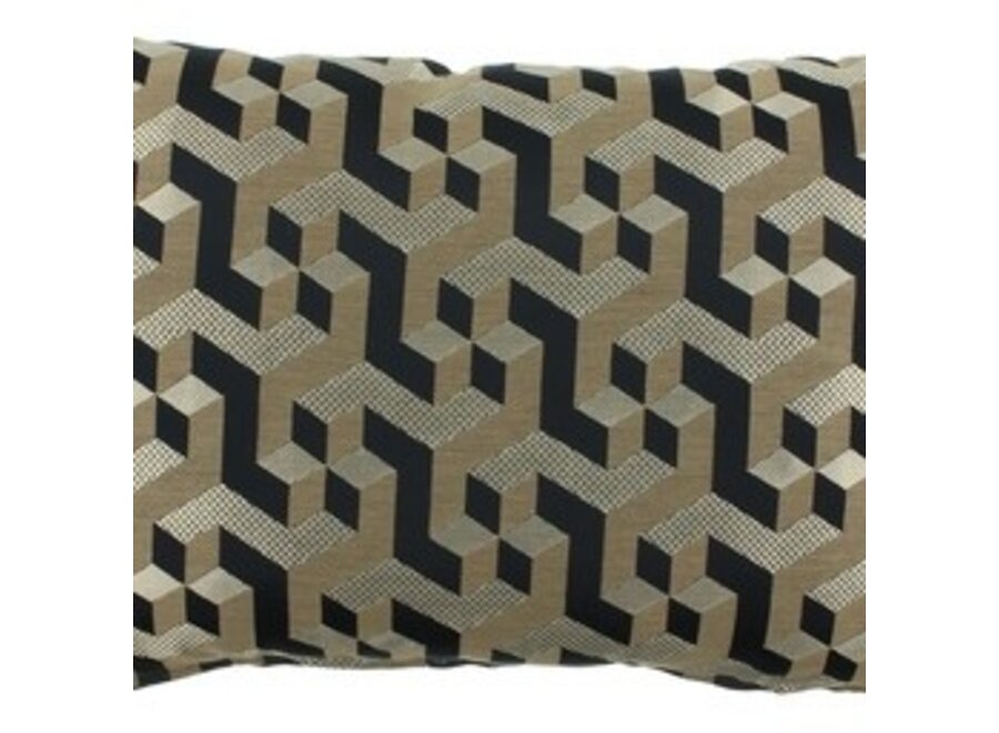 Pillow combination Black/Gold: Milou, Maurice & Perla