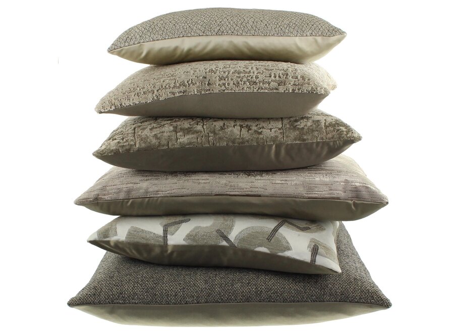 Decorative pillow Felicia Taupe