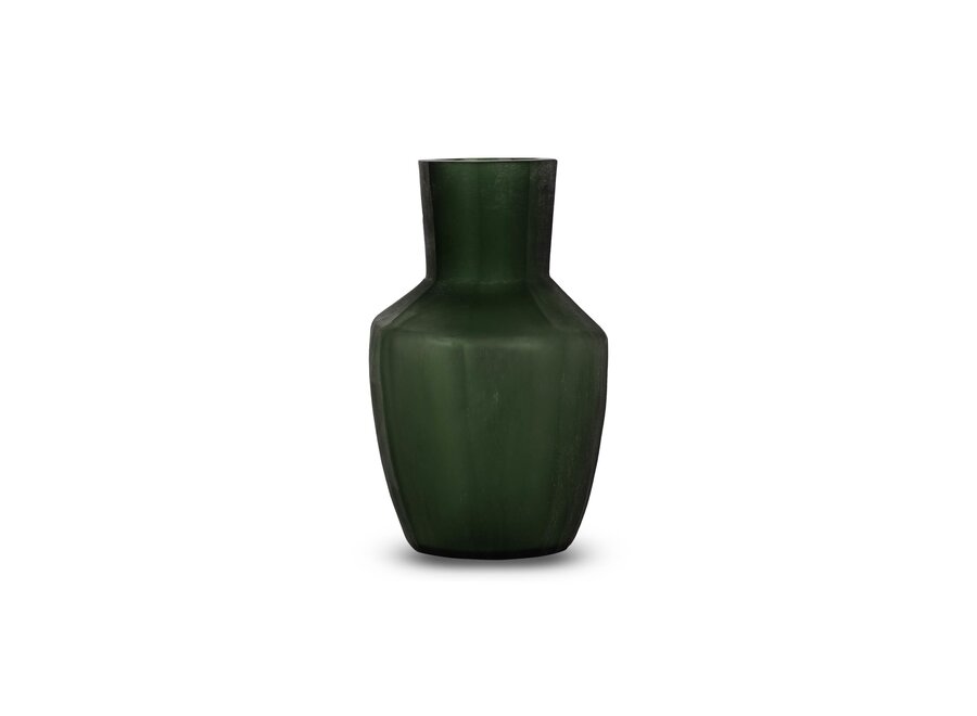 Vase 'Kunzite' S - Dark Green