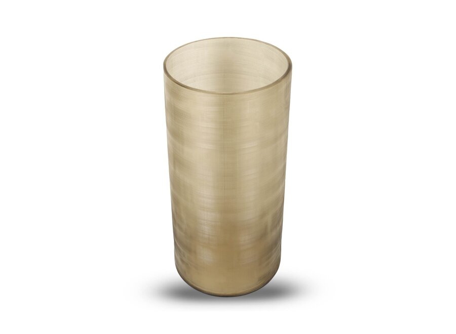 Vase 'Medina' L - smoke