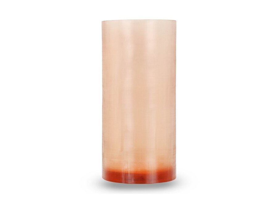 Vase 'Medina' L - Coral