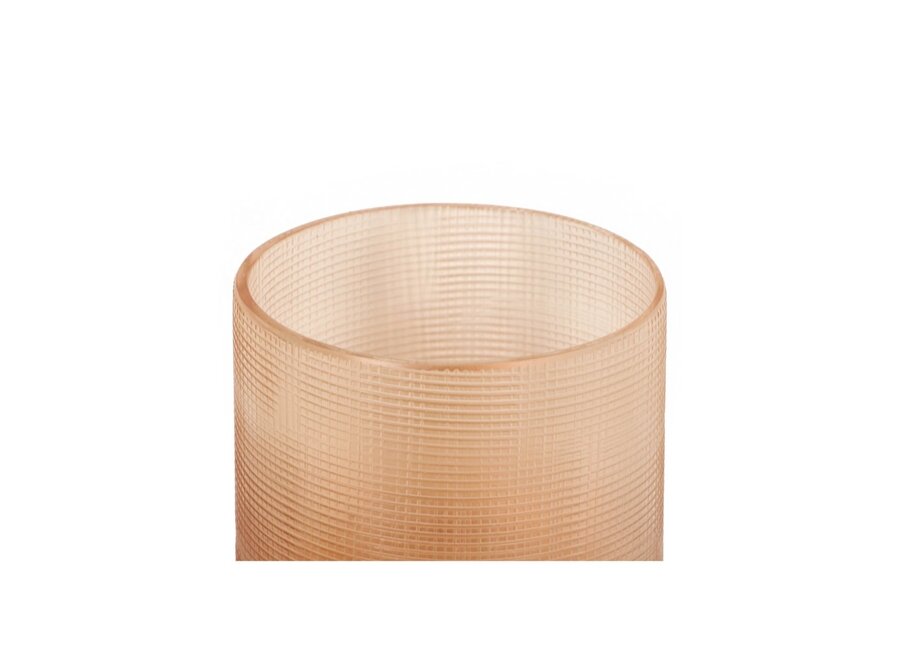 Tea light 'Medina' - Coral