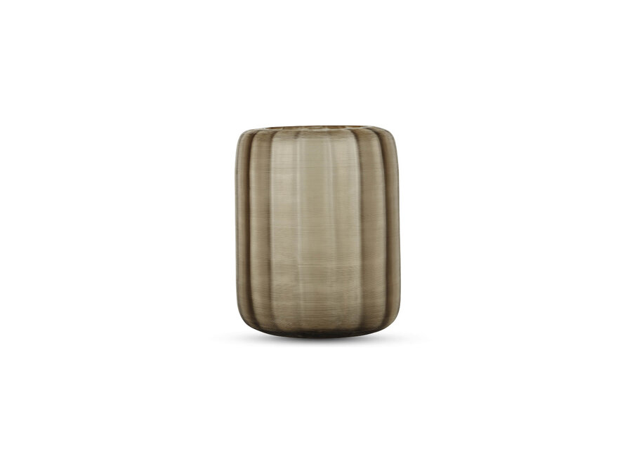 Vase 'Emeralda' L - Smoke