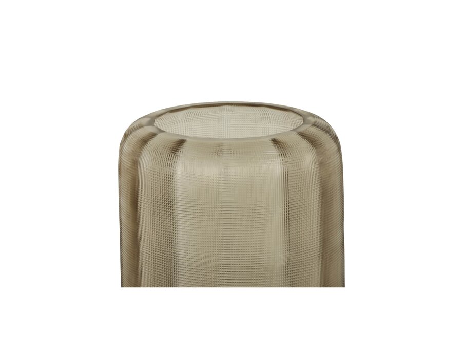 Vase 'Emeralda' L - Smoke