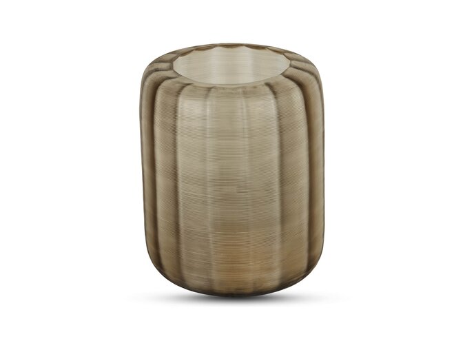 Vase 'Emeralda' M - Smoke