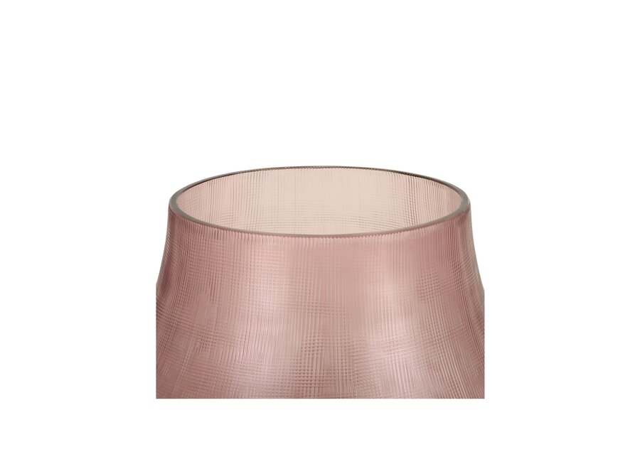 Vase 'Khooni' M - Aubergine