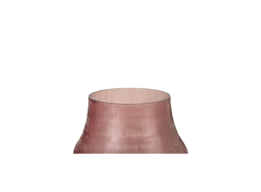 Vase 'Khooni' L - Aubergine