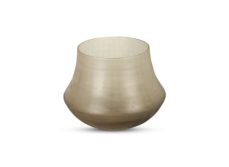 Vase 'Khooni' L - Smoke