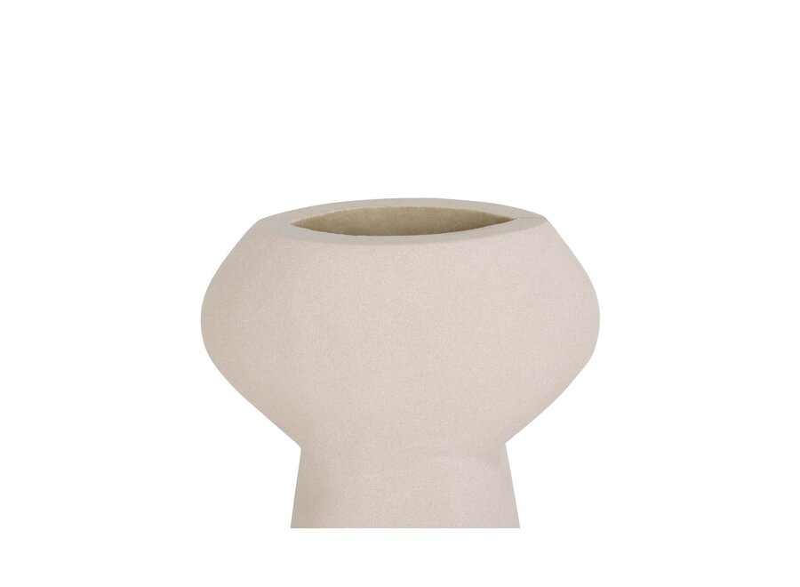 Vase 'Kolding' M - Sandstone