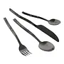 Cutlery set 'Uta' - Black finish