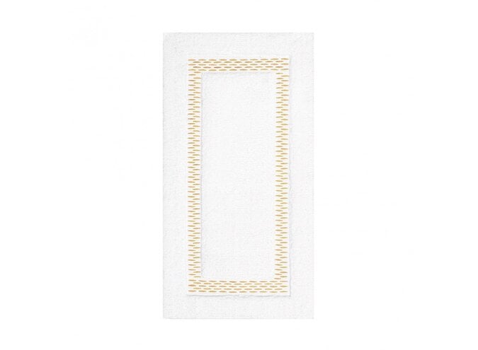 Bathmat 'Alhambra' - White/Gold