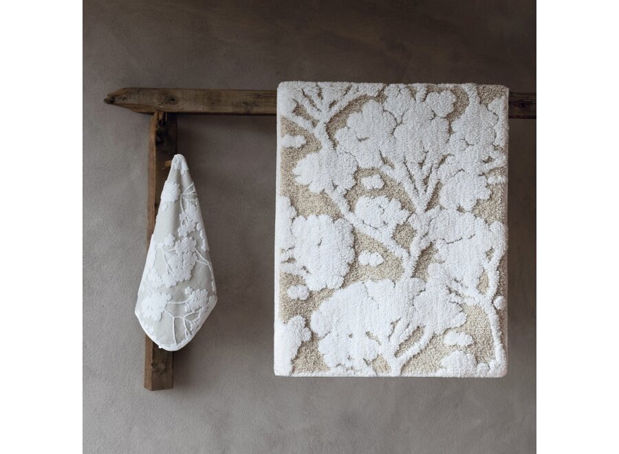 Bathmat 'Eden' - White