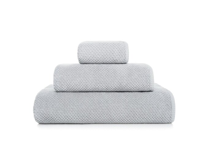 Towel 'Bee Waffle' - Silver