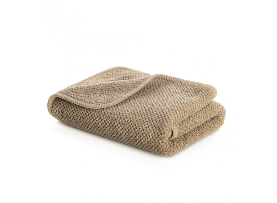 Towel 'Bee Waffle' - Stone