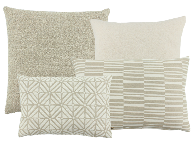 Pillow combination Outdoor Sand: Verbella, Kamari, Veranno & Vertilla