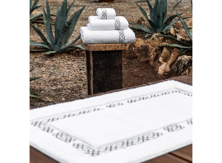 Bathmat 'Milano' - White