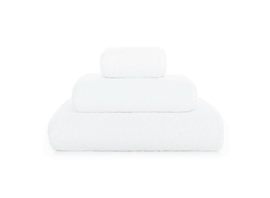 Towel 'Long Double Loop' - White