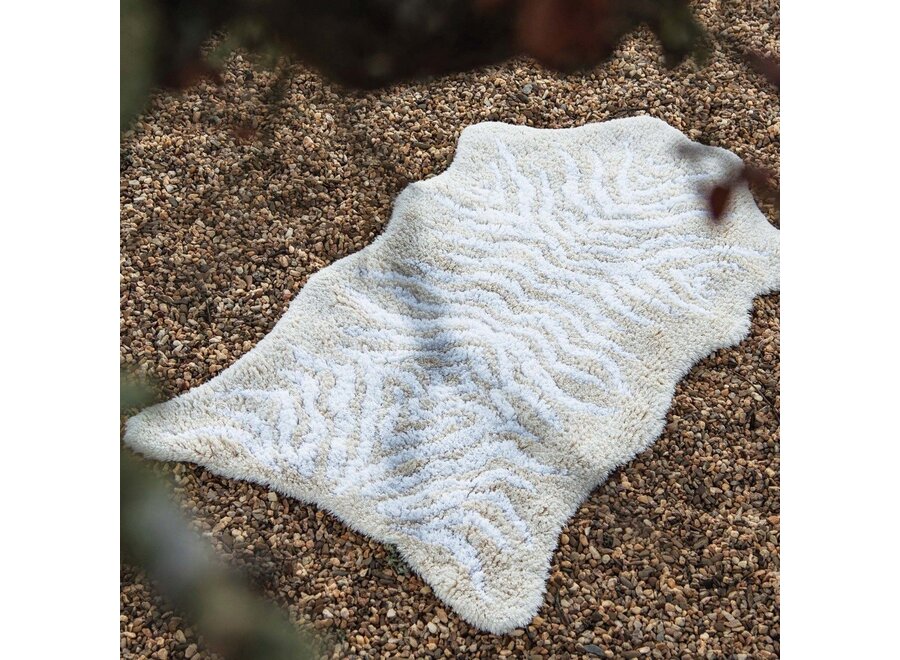 Bathmat 'Mountain Zebra' - Natural