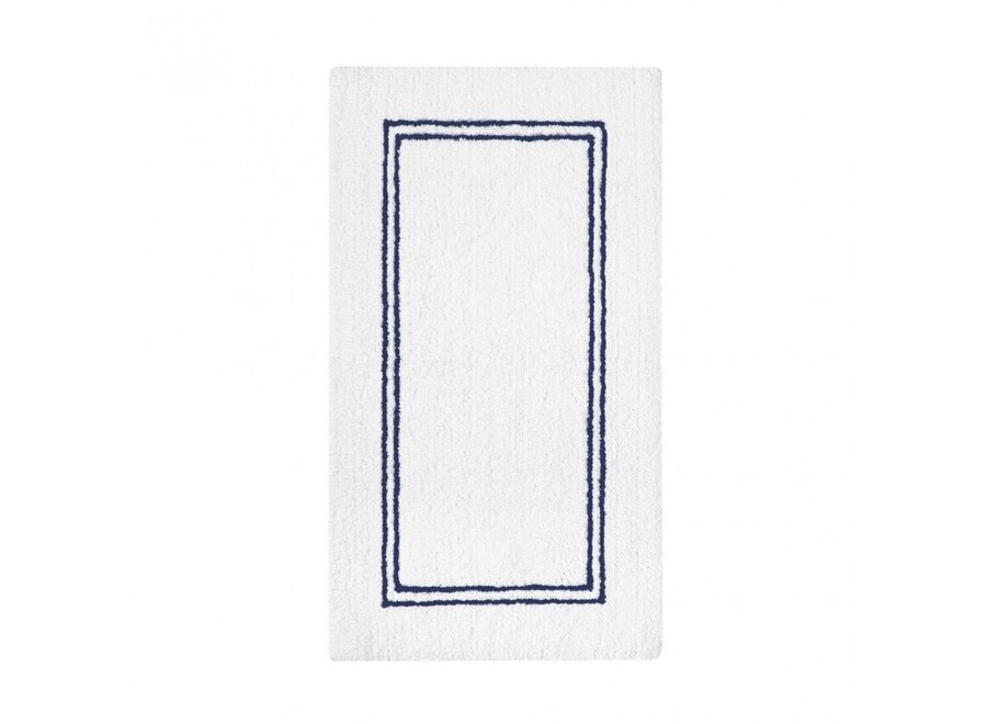 Bathmat 'Continental' - White/Oxford