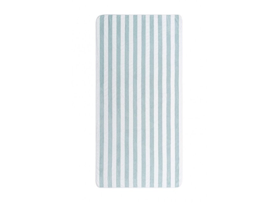 Beach towel 'Aveiro' - Seamist/White