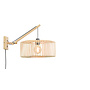 Wandlamp Bromo bamboe nat./kap 40x18cm naturel, S