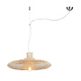 Hanglamp Kalahari rotan dia.70xh.25cm/enkel kap naturel, L