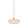 Hanglamp Palawan bamboe 40x15cm nat./wit, S