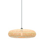 Hanglamp Palawan bamboe 60x15cm naturel, L