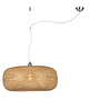 Hanglamp Palawan bamboe dia.60xh.25cm/1-kap, naturel