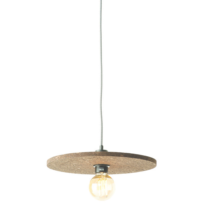 Hanglamp kurk Algarve dia.40xdikte 1,5cm donkerbruin