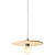 Hanglamp kurk Algarve dia.40xdikte 1,5cm naturel