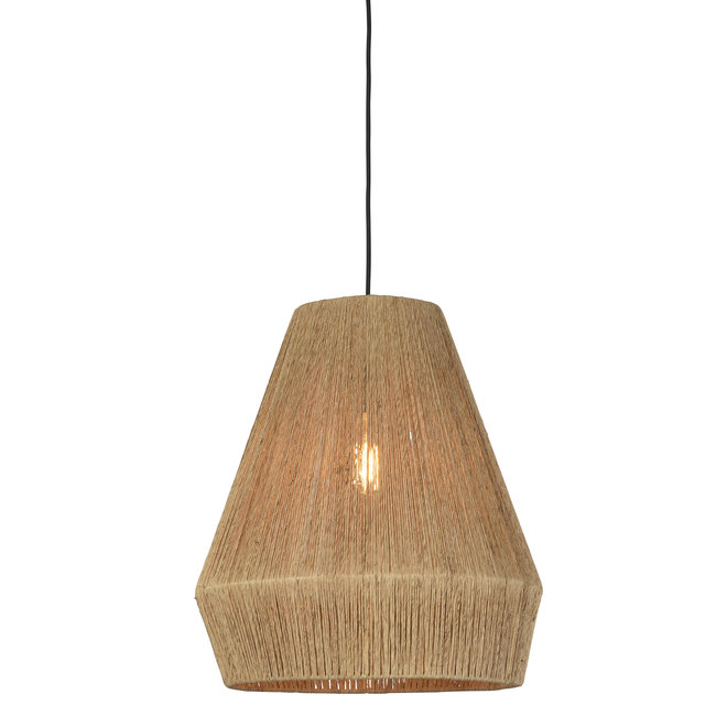 Hanglamp Iguazu jute dia.40xh.47cm naturel, S