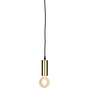 Hanglamp ijzer Cannes h.11x5cm goud, S