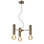 Kroonluchter ijzer Cannes 3-arm h.20xdia.39cm goud, S