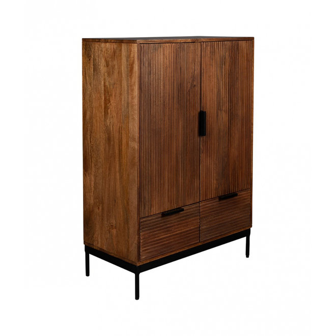 Wandkast Saroo 2-deurs, 2-lades