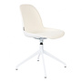 Eetkamerstoel Albert Kuip draaibaar - Wit