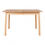 Eettafel Glimps 120/162X80 - Natural
