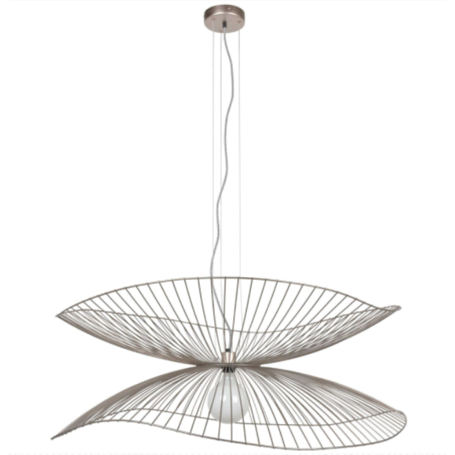 Forestier Libellule hanglamp - large Metallic Taupe