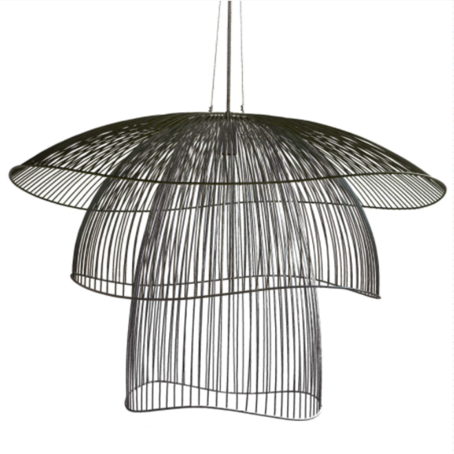 Forestier Papillon hanglamp -  Large Zwart