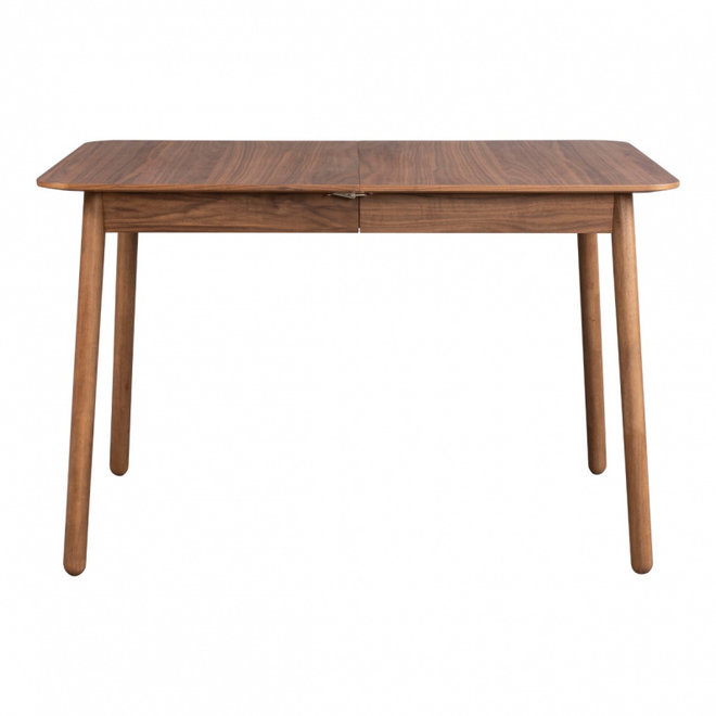 Eettafel Glimps 120/162X80 - Walnut