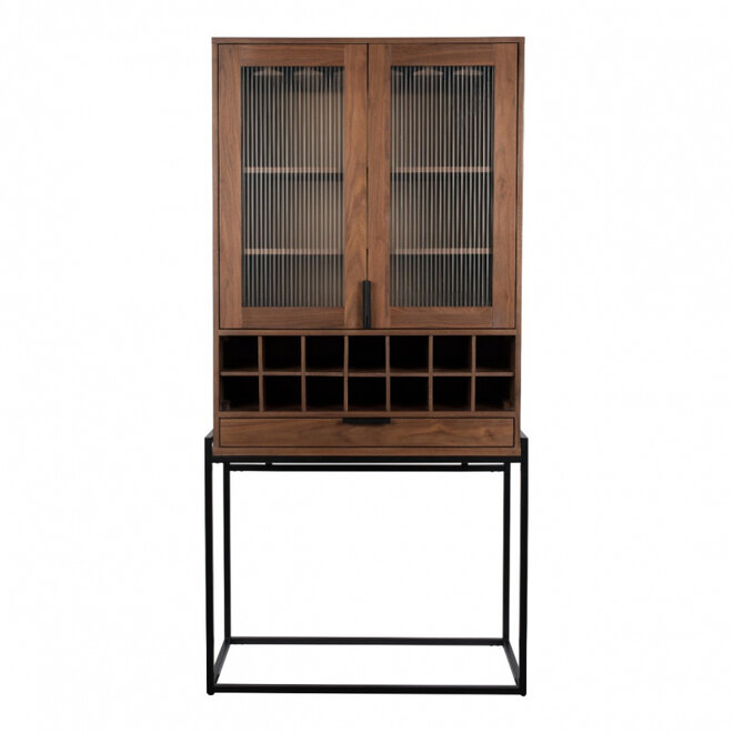 Wijnkast Travis - Walnut